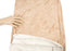 Beige Crackled Tie Dye Like Brushed Poly Knit Fabric 2 yards IMPERFECT